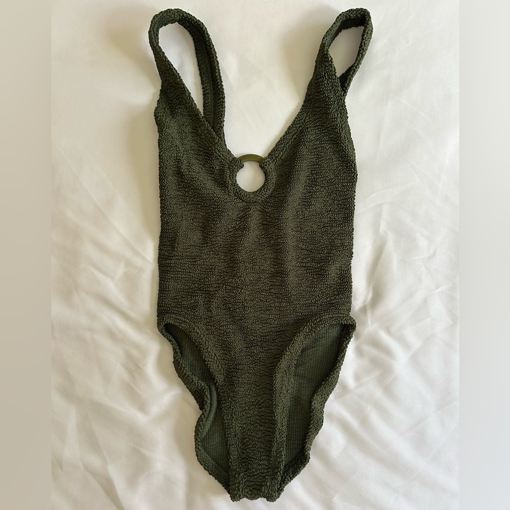 Hunza G Forest Green Women’s Bathing Suit